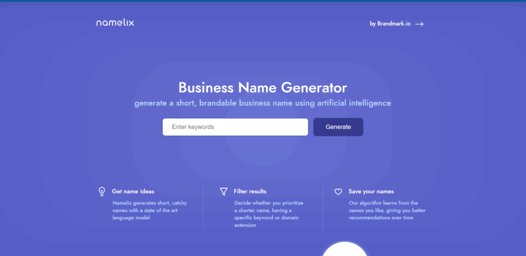 Namelix: Revolutionizing Business Name Generation with AI