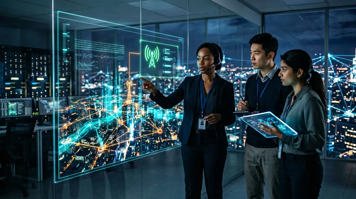 41. AI in Telecommunications: How AI Improves Network Performance, Customer Support, and Predictive Maintenance