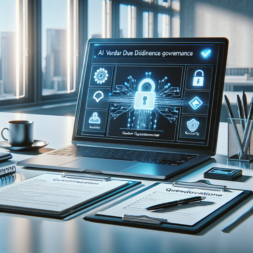 AI Vendor Due Diligence Checklist: How to Evaluate AI Tools Before You Share Data