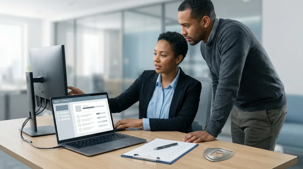 Human-in-the-Loop (HITL) Explained: How to Use AI Safely with Draft‑Only Workflows, Approval Gates, and Clear Accountability