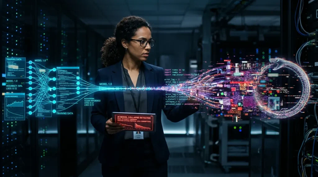 AI Model Collapse & Data Poisoning: Will AI “Eat Itself” and How to Protect Your Data