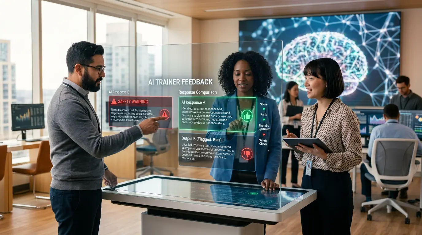 RLHF Explained: How Humans Teach AI to Behave, Reason, and Stay Safe