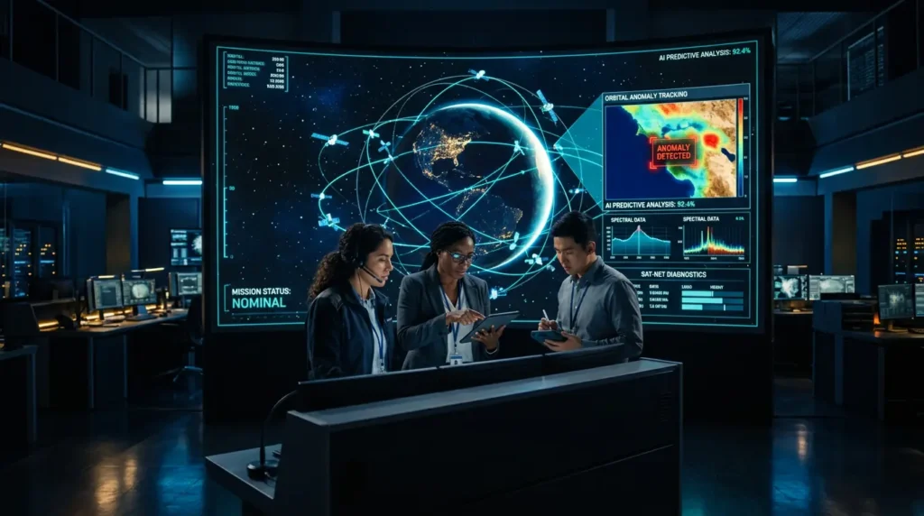 AI in Space & Aerospace: Satellite Surveillance, Mission Control, and the “Orbital” Front Line